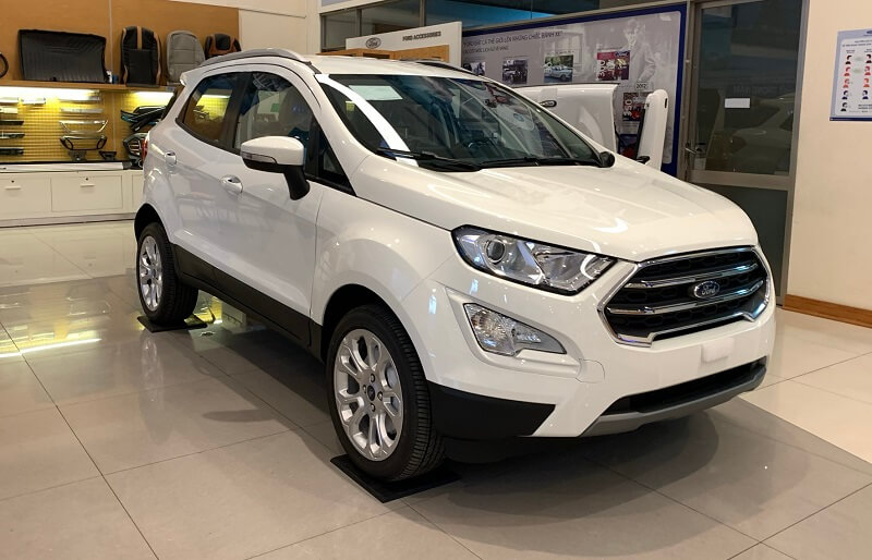 Hình Ảnh Ford Ecosport Titanium 1.5L 2023 2022 màu trắng tại Ford Thăng Long